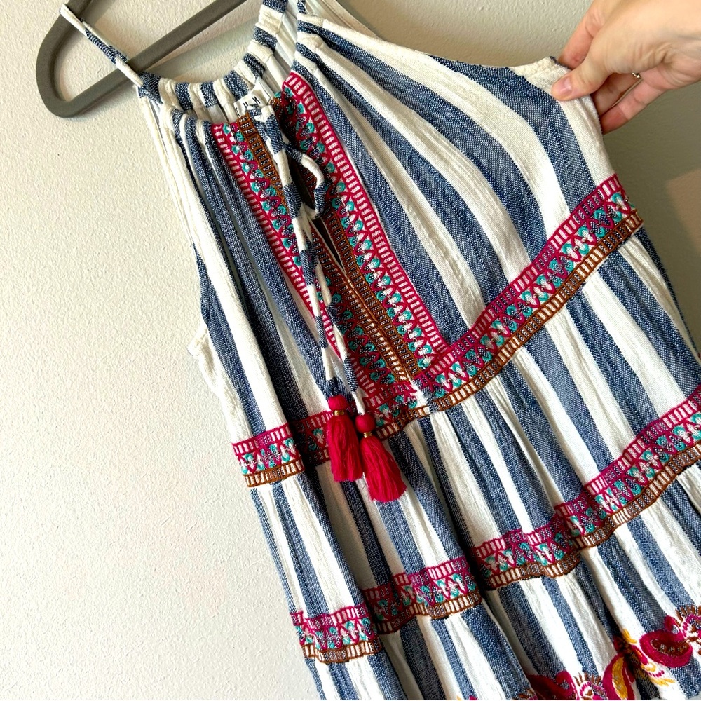 THML Sleeveless Striped Blouse (M)